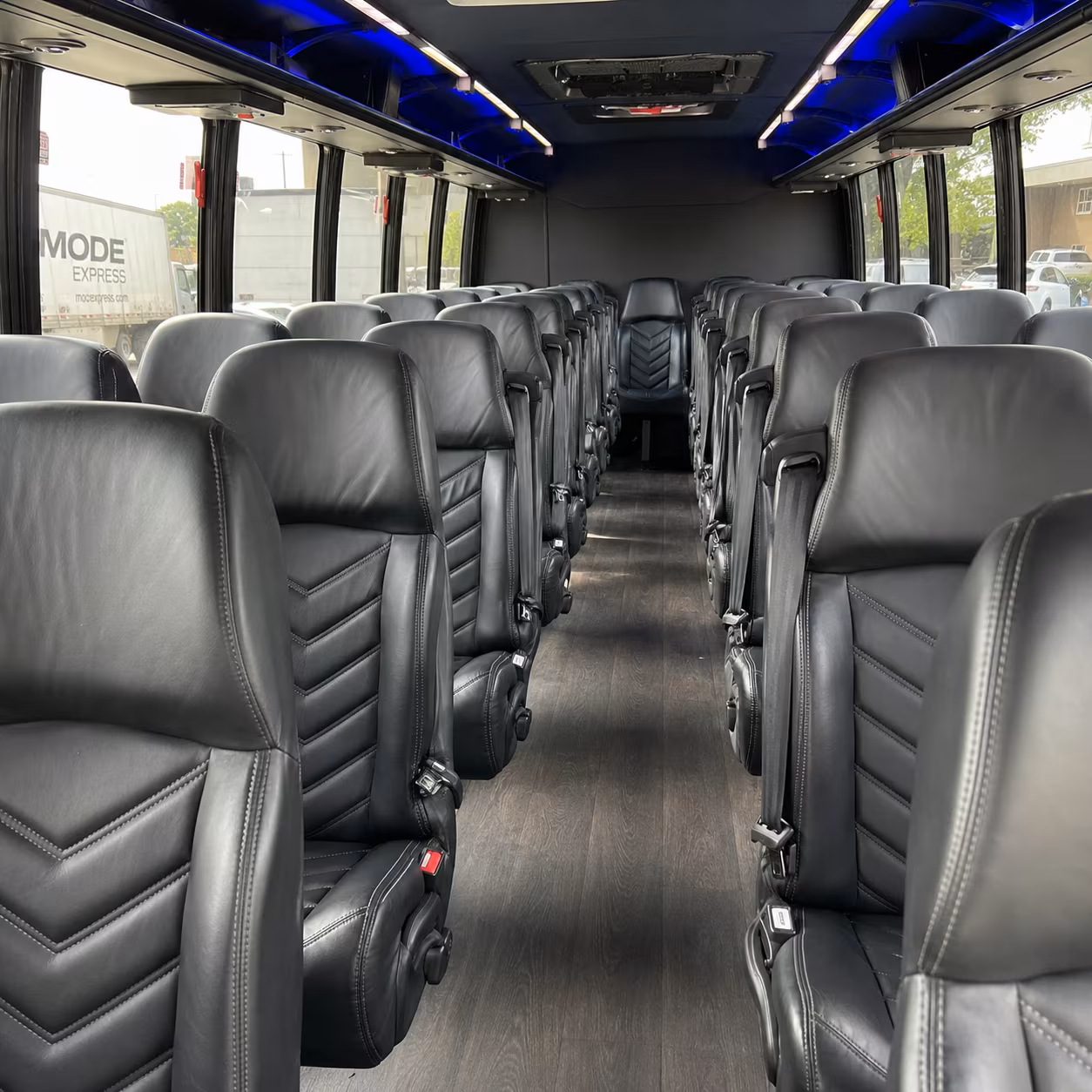 day after brunch and post wedding bus shuttles in dearborn