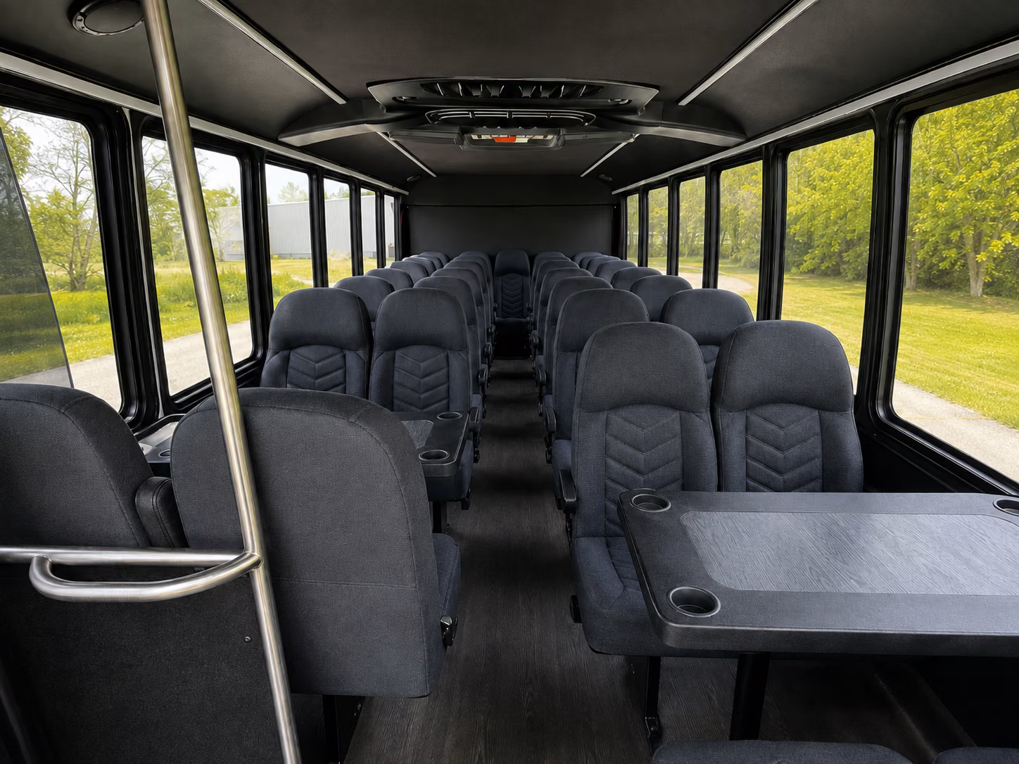 dearborn 15 passenger minibus interior