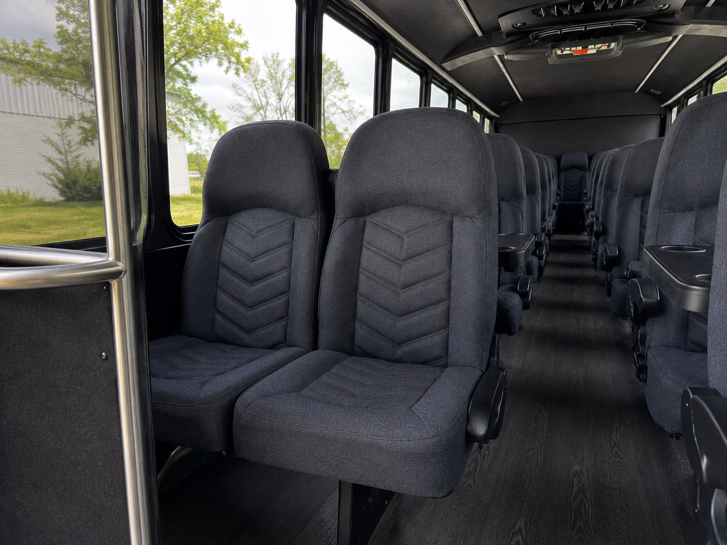 dearborn 18 passenger minibus interior
