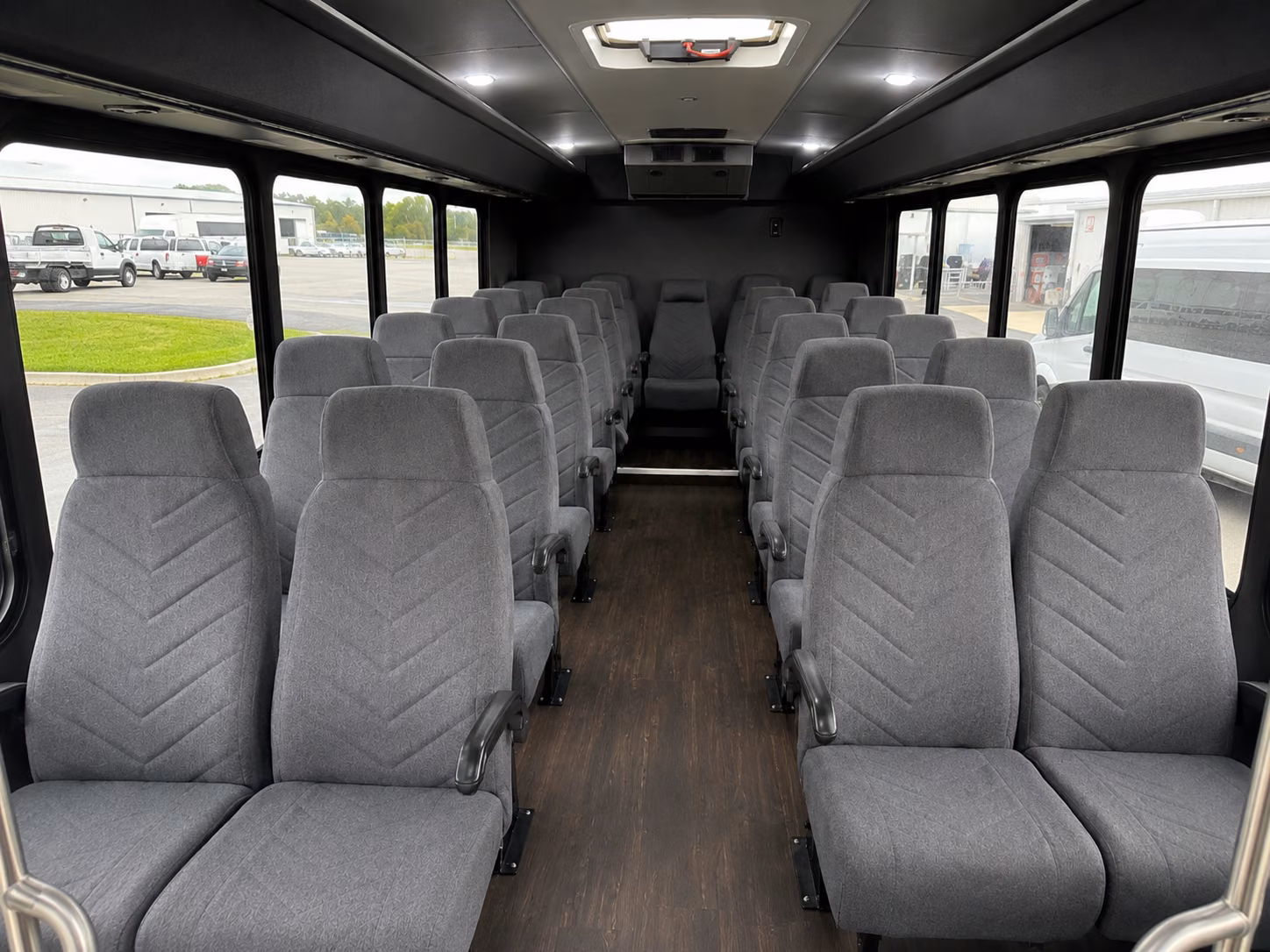 dearborn 20 passenger minibus inside