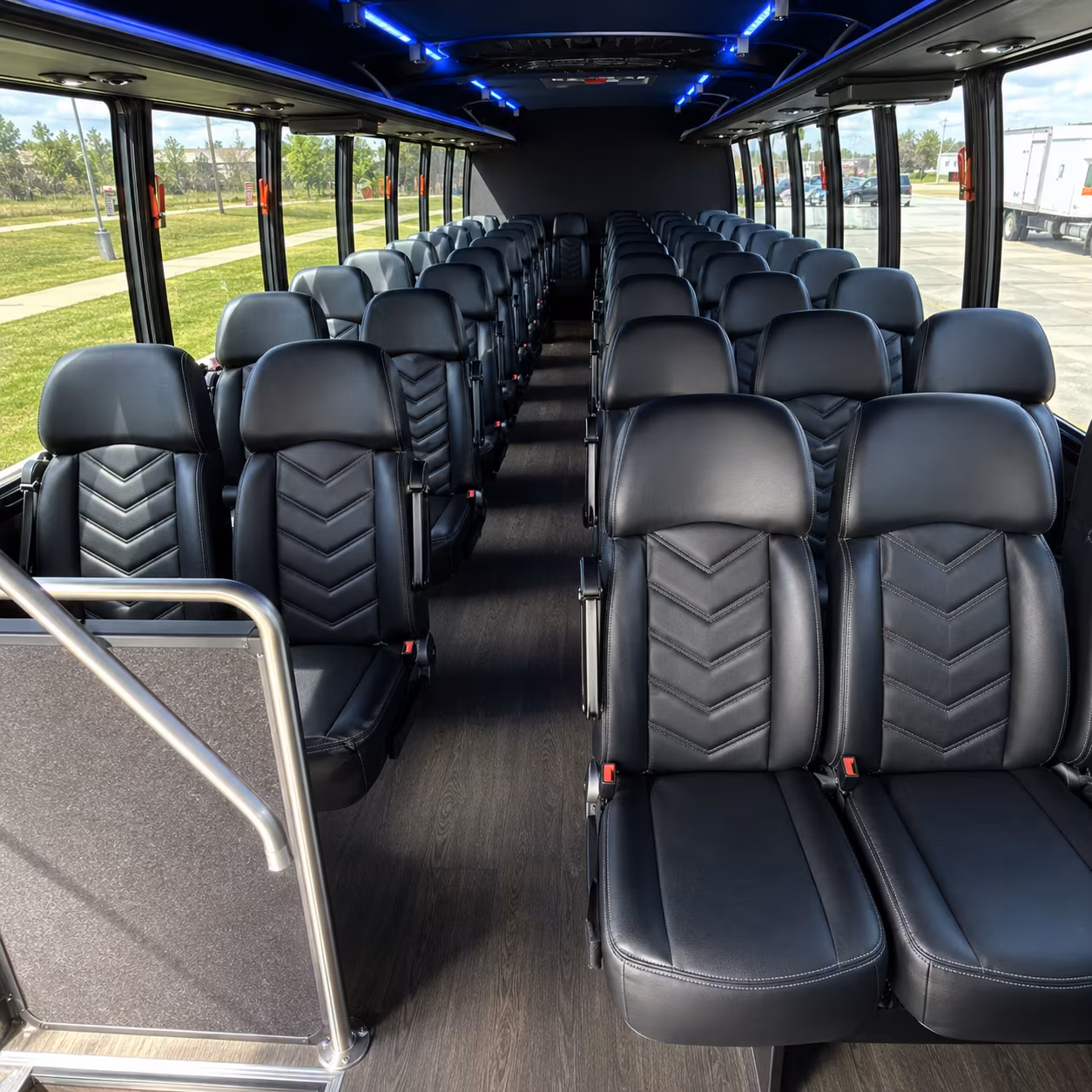 dearborn 30 passenger minibus interior