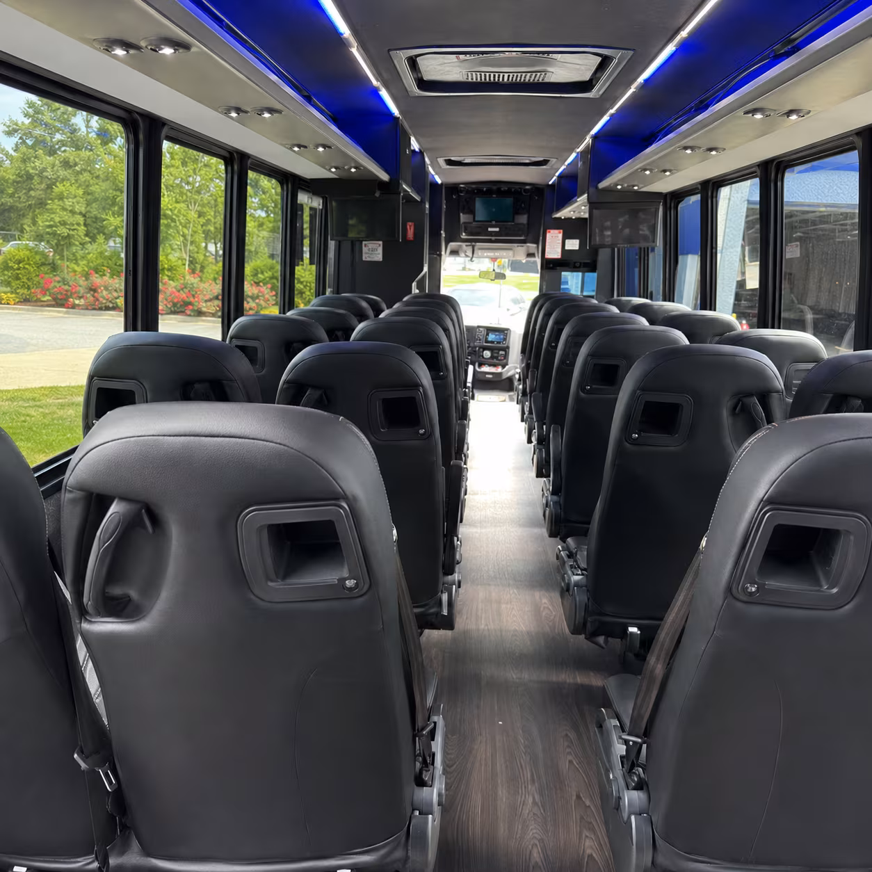 dearborn 35 passenger minibus interior