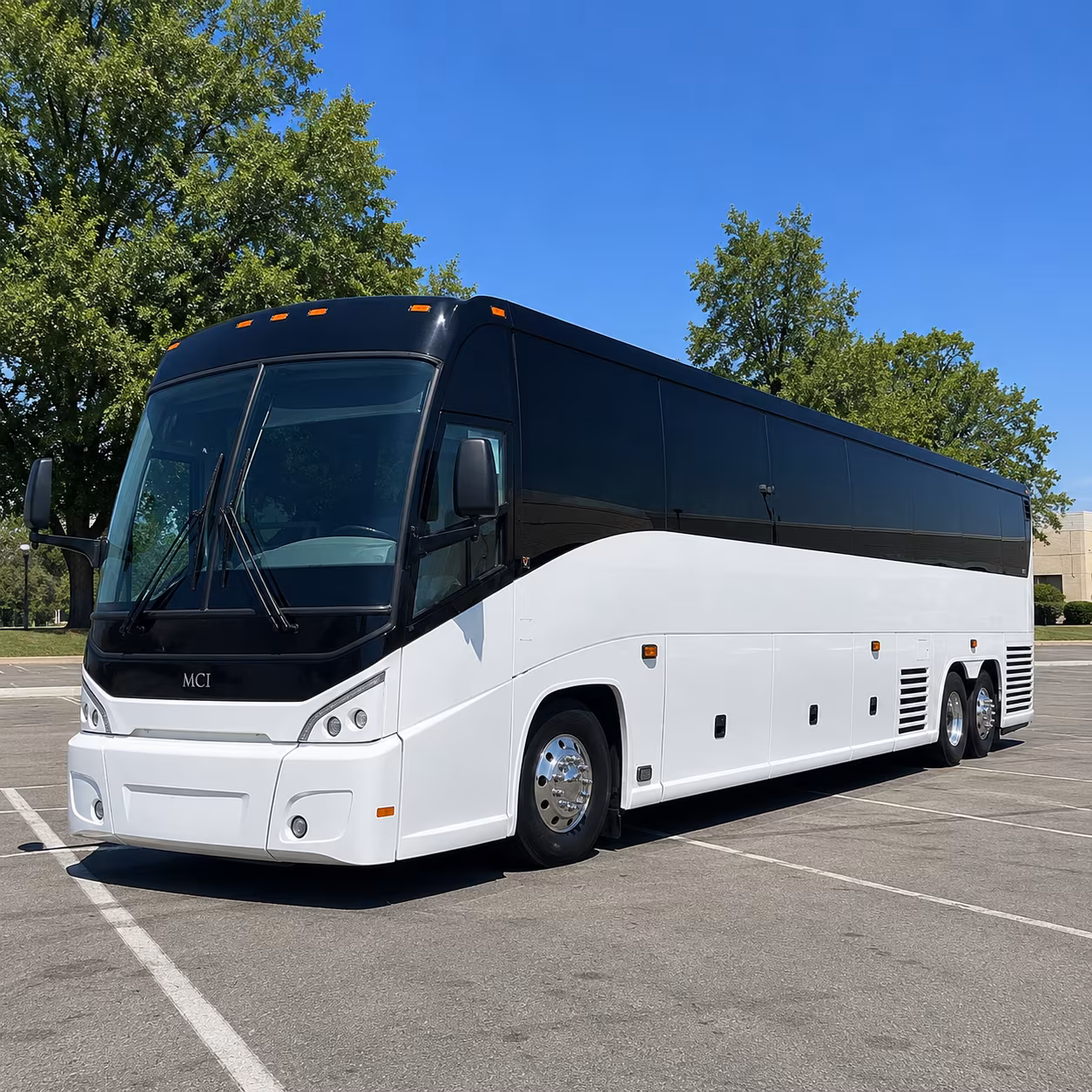 dearborn 56 passenger charter bus