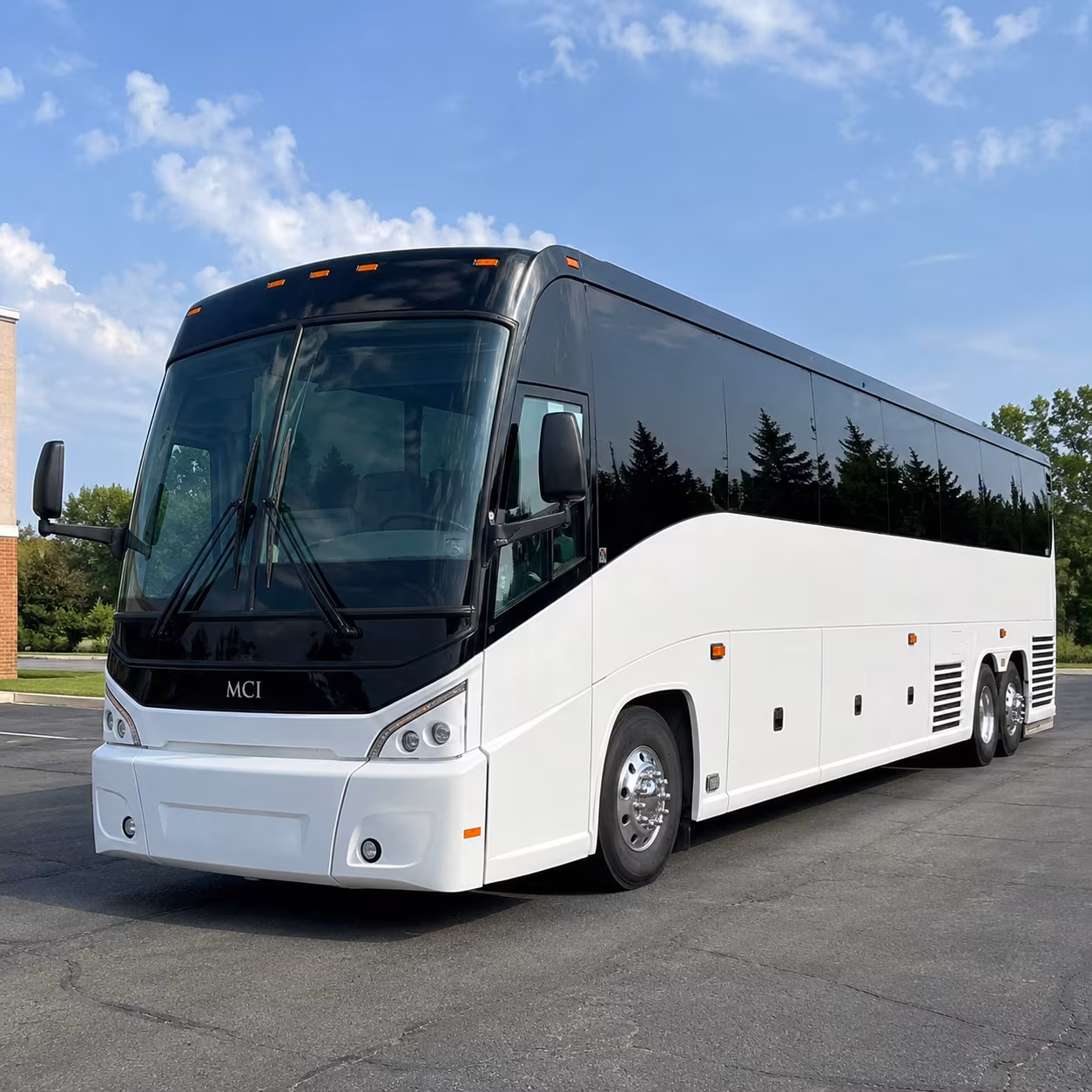 dearborn charter bus rentals for ford motor company campus commutes