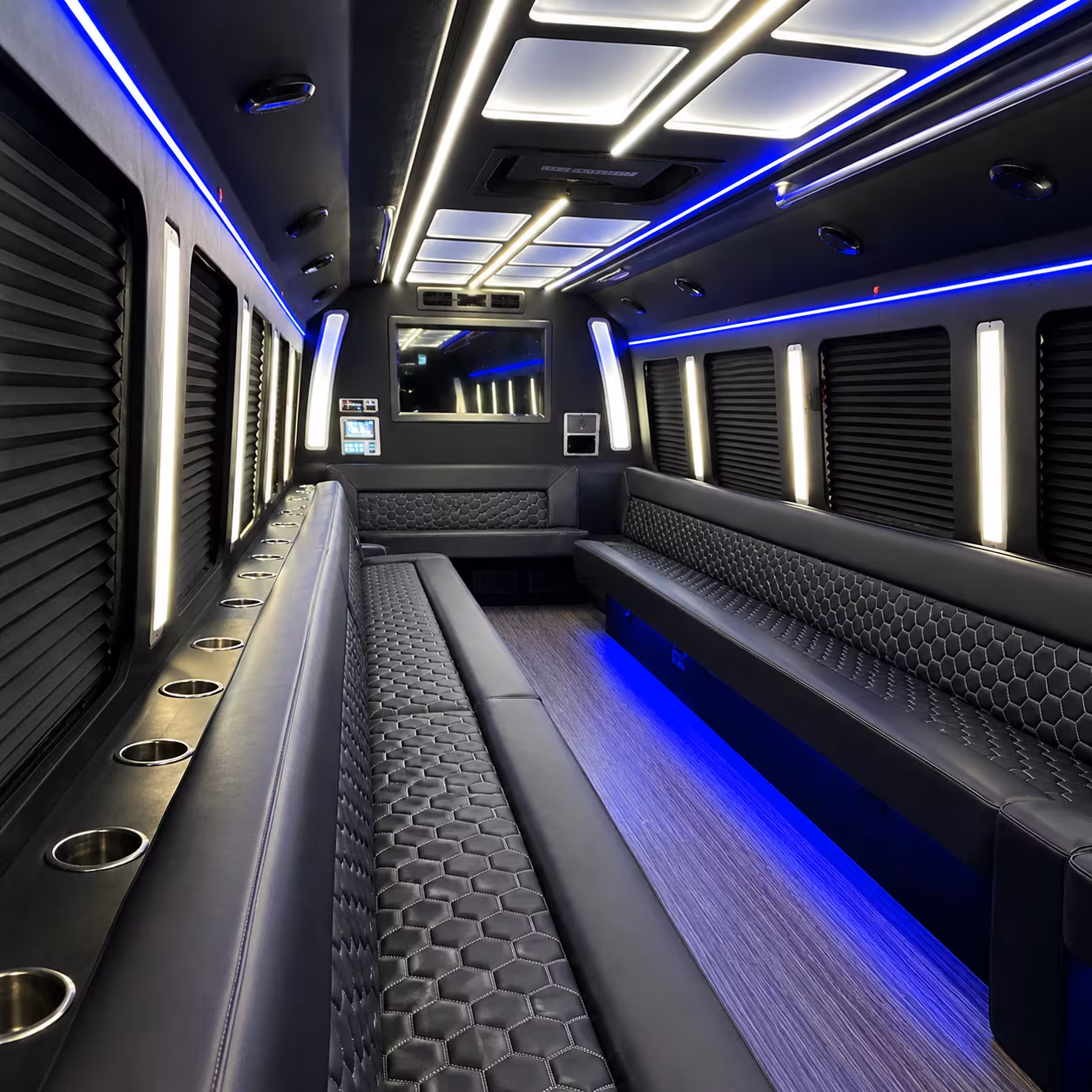 dearborn party bus inside