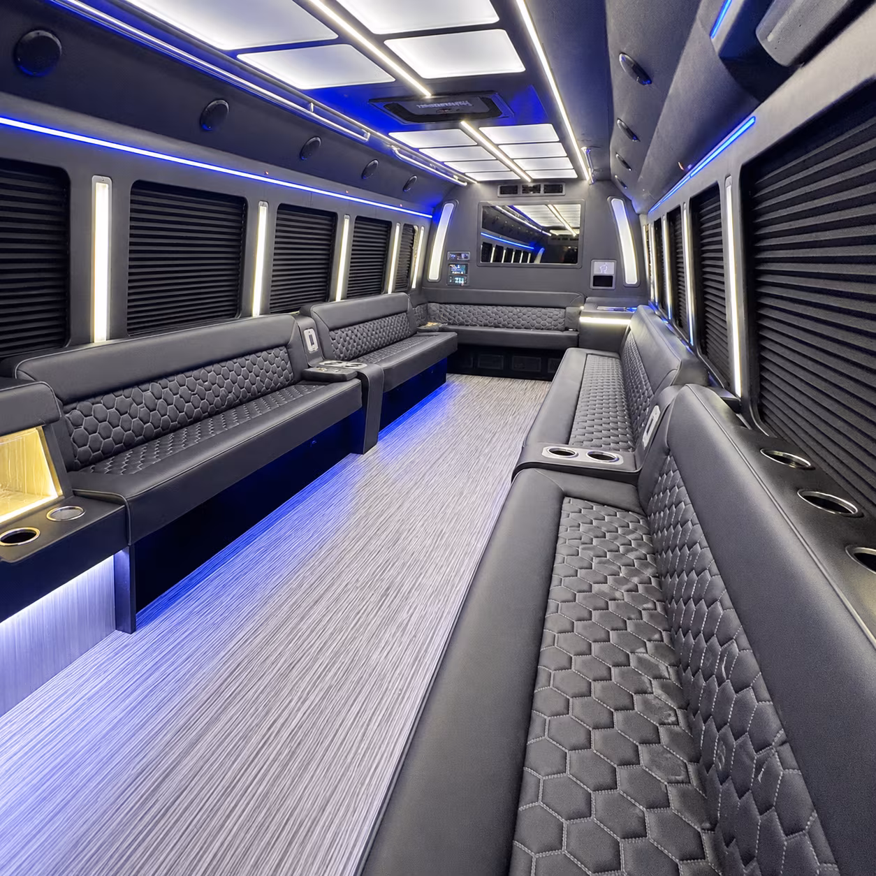 dearborn party bus rentals inside