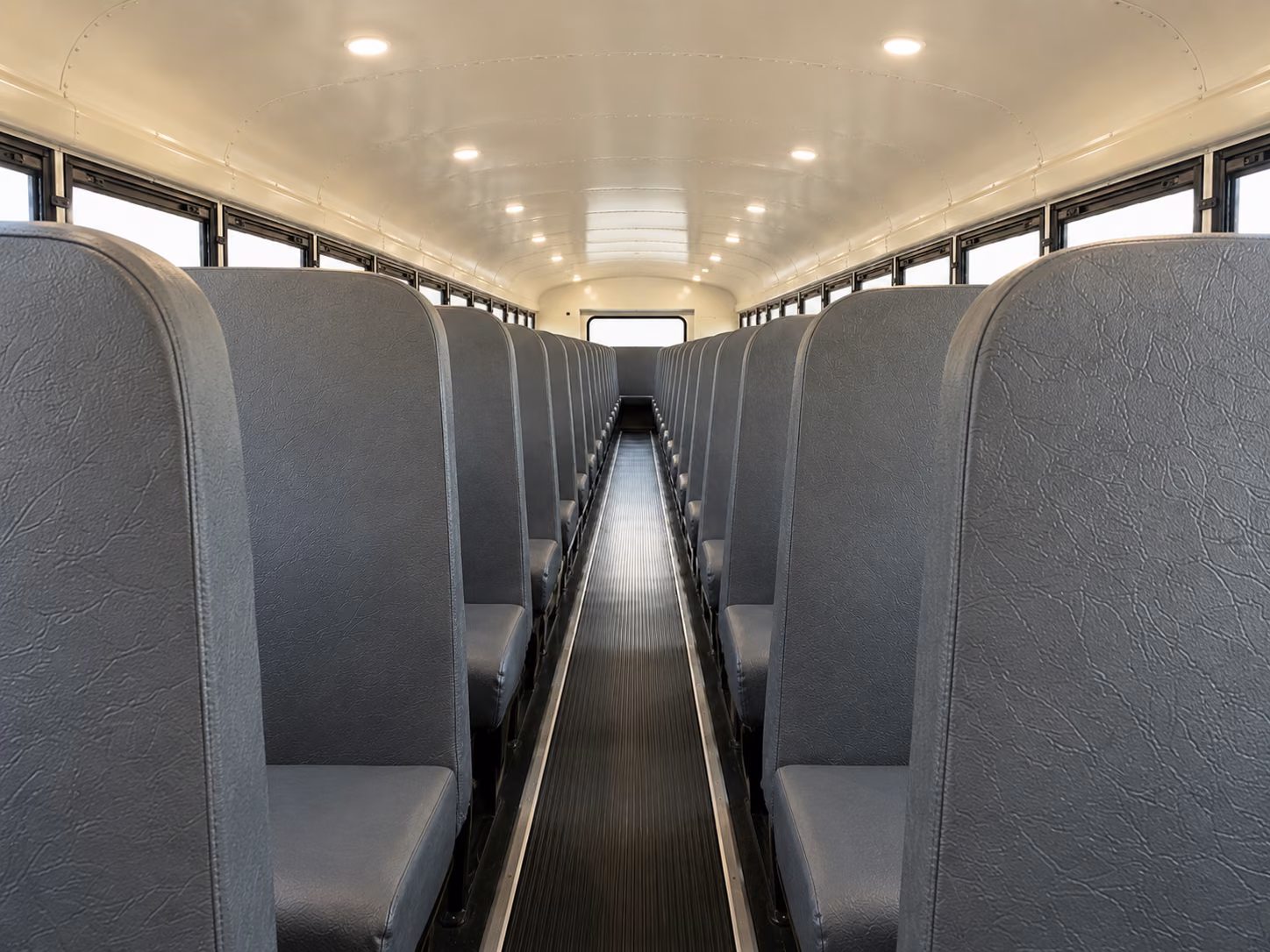 dearborn school bus interior