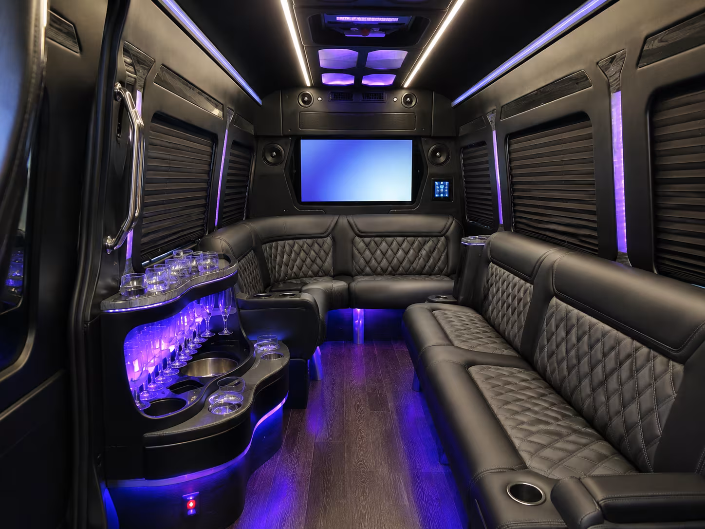 dearborn sprinter limousine inside