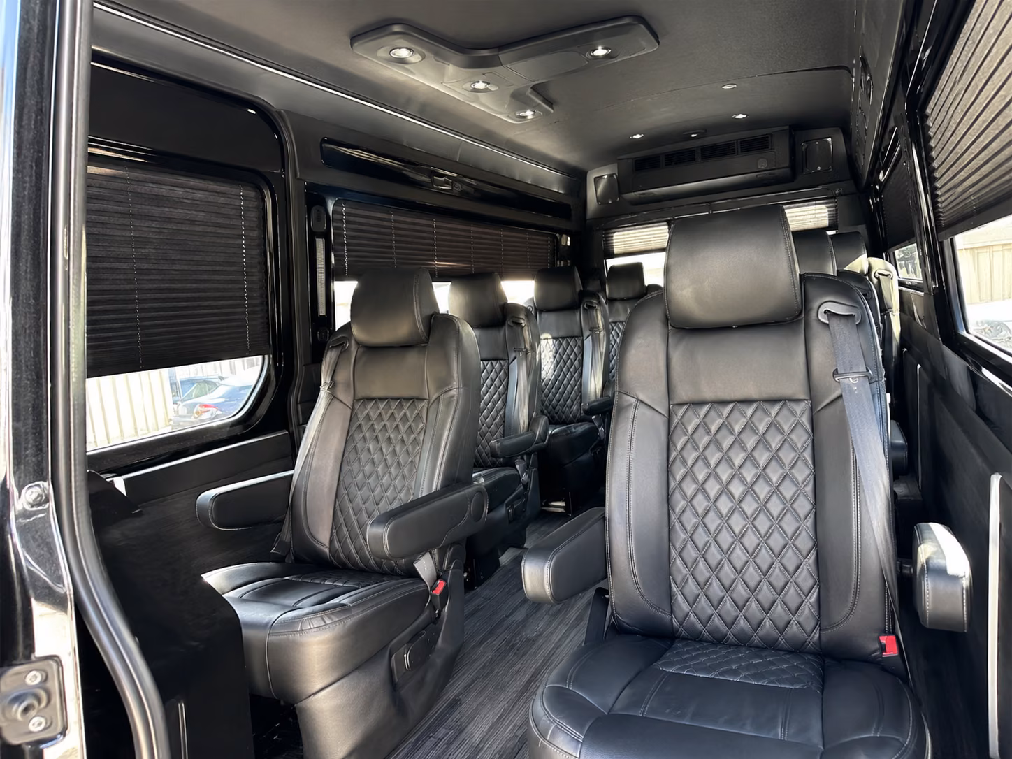 dearborn sprinter van with driver interior